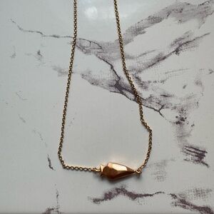 Rose Gold Kendra Scott Pendant Necklace